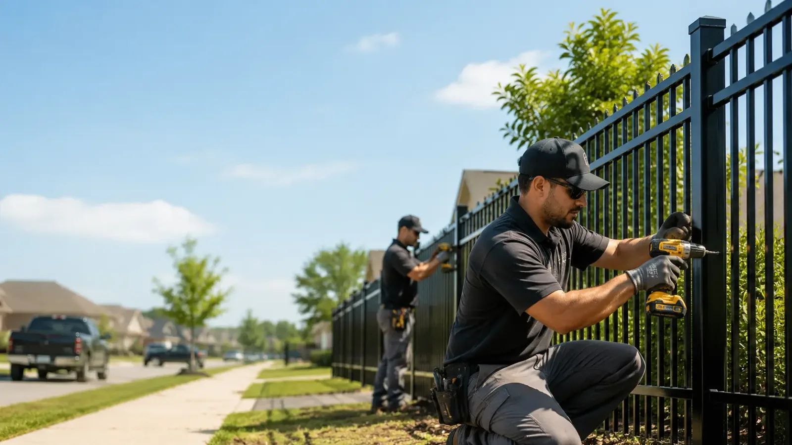 Metal Fence Installation in Walnut Bottom, PA